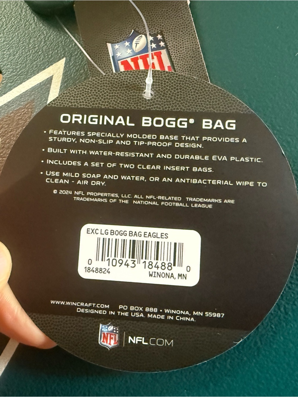 New Philadelphia Eagles Original Bogg Bag - Picture 4 of 10